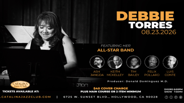 DEBBIE TORRES with her ALL-STAR BAND (Filipina-American Jazz Pianist & Composer)