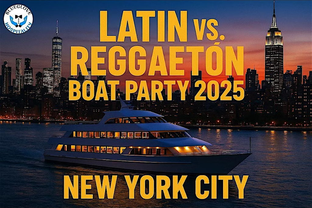 ULTIMATE LATIN VS REGGAETON BOAT PARTY 2025 (Open Bar Available!)