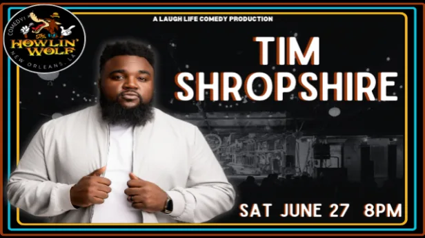 Tim Shropshire presented by Laugh Life Comedy