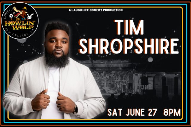 Tim Shropshire presented by Laugh Life Comedy