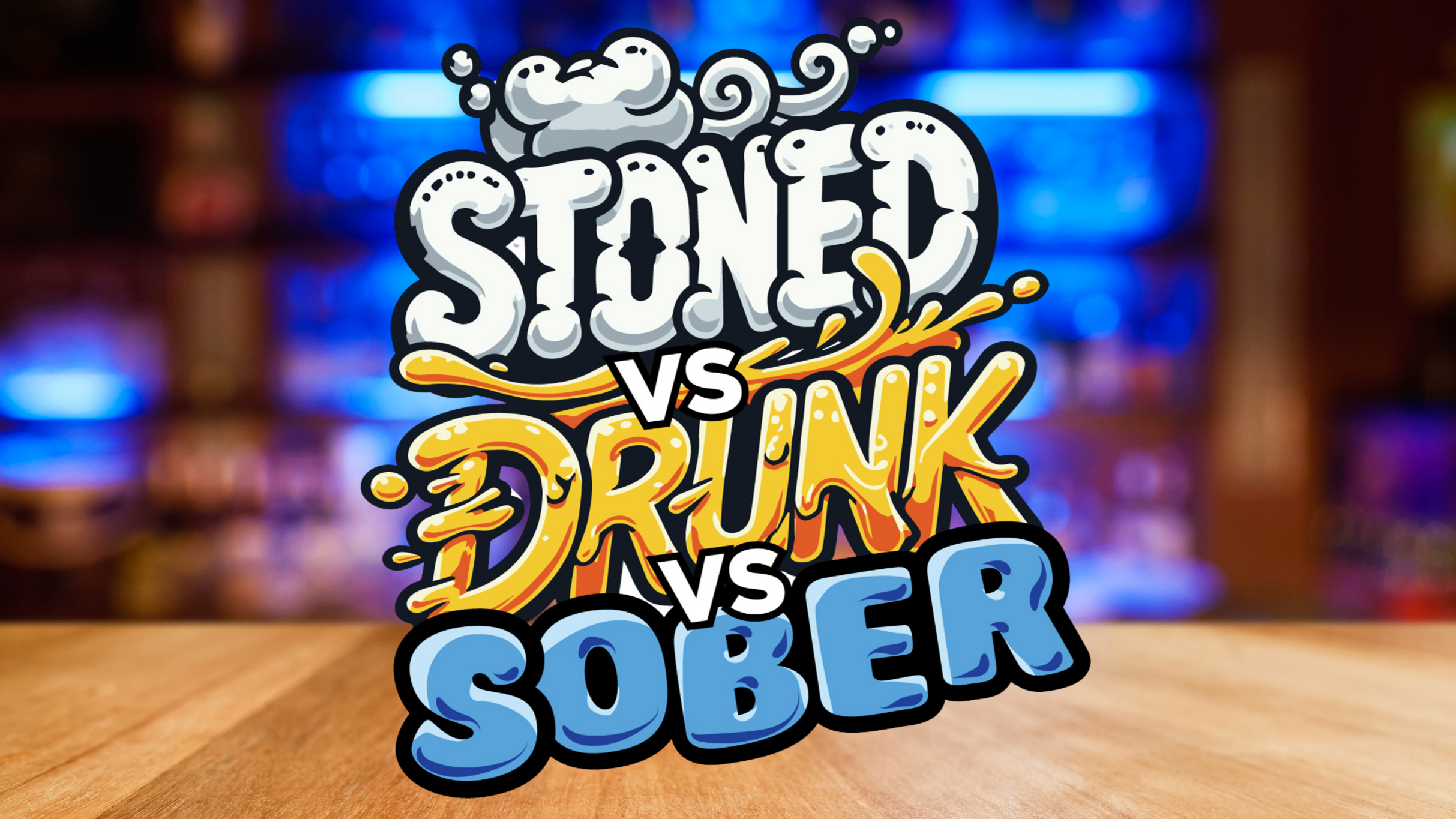 Stoned vs Drunk vs Sober - A Standup Comedy Competition