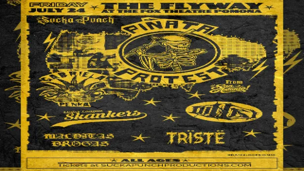 PINATA PROTEST W/ Gabriella Penka / Malditas Drogas / Major League Skankers/ Triste/ Operation No One Knows
