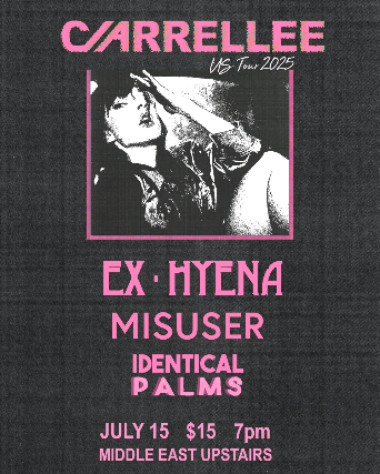 Carrellee, Ex-Hyena, Misuser, Identical Palms