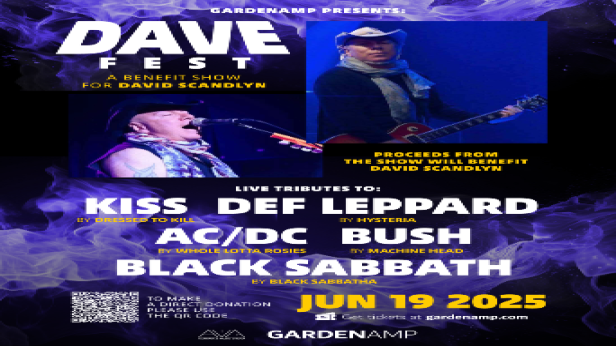 KISS, AC/DC, BUSH, DEF LEPPARD, BLACK SABBATH Tributes - DAVE FEST