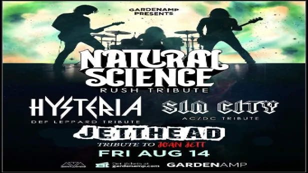 Rush, Def Leppard, Joan Jett, AC/DC Tributes