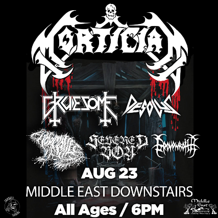 Mortician, Gruesome, Desolus, Frog Mallet, Severed Boy, Gravewraith