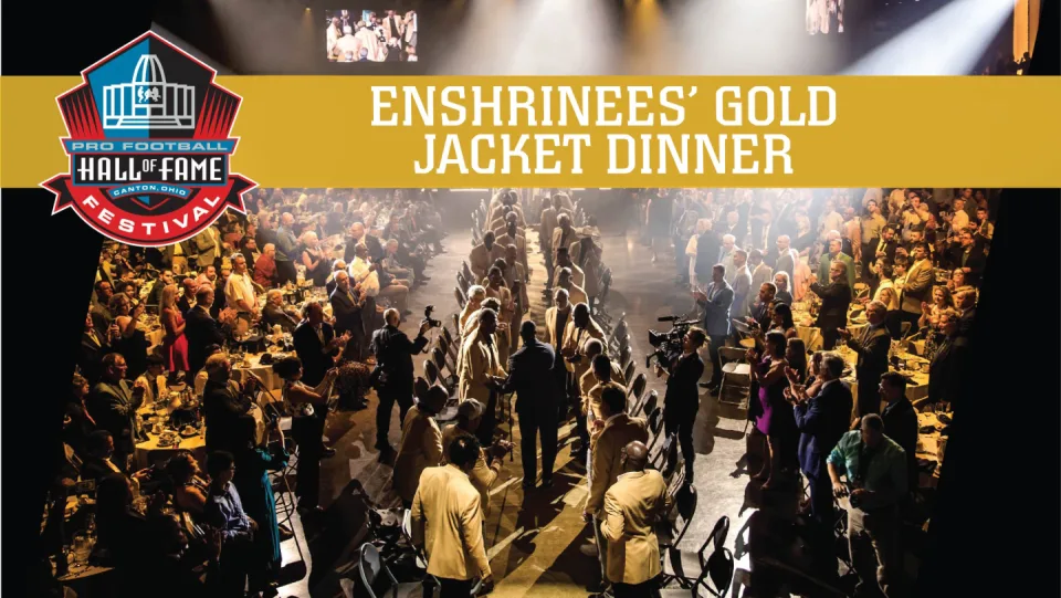 Enshrinees' Gold Jacket Dinner