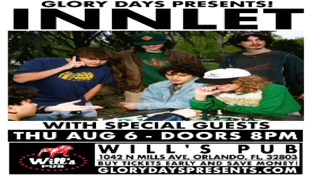 innlet with special guests TBA