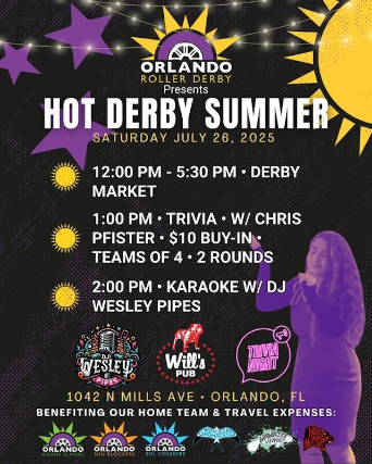 Hot Derby Summer presented by Orlando Roller Derby