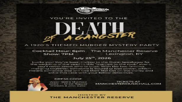 Murder Mystery Night - Death of A Gangster