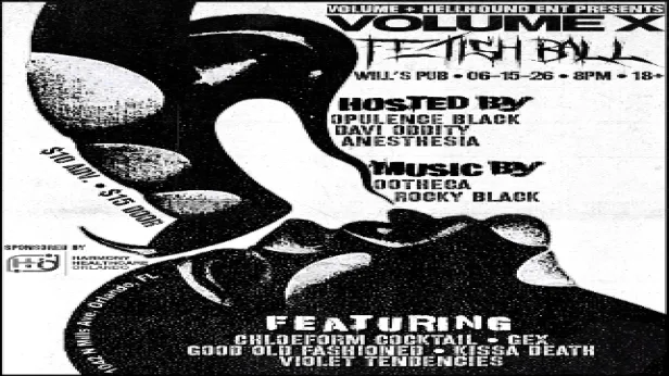 Volume + Hellhound Entertainment Present: Volume X, the FETISHBALL
