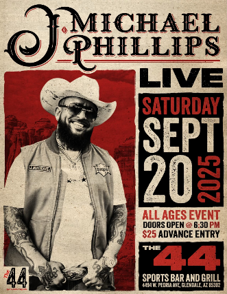J. Michael Phillips w/ Just Kevin Price & The Bayou Bandits
