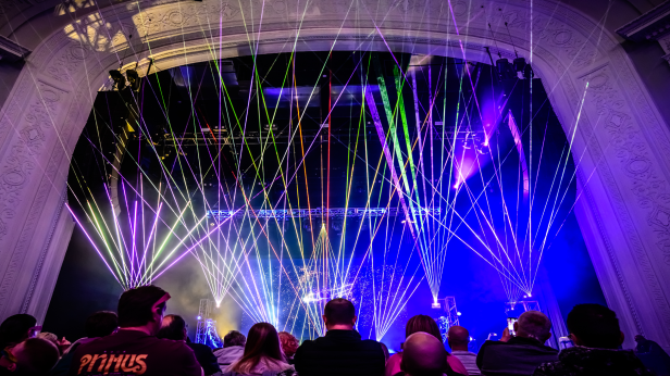 Radiohead Trip Laser Spectacular