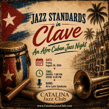 Jazz Standards in Clave: An Afro Cuban Jazz Night