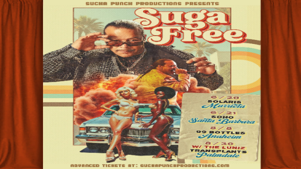 Suga Free with the Luniz Live in concert at Transplants in Plamdale