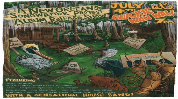 A New Orleans Songwriter Protest Album Release Benefit Show ft. Paul Faith & Friends