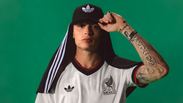 Peso Pluma At The Adidas Home Of Soccer