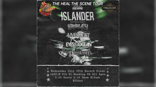 Islander with Brotality, Lives Lost, Eyes Of The Ocean & Possessed