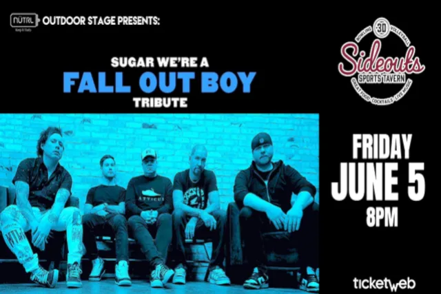 Sugar We're Fallout Boy / Blink 312 / Weeze Tribute Bands