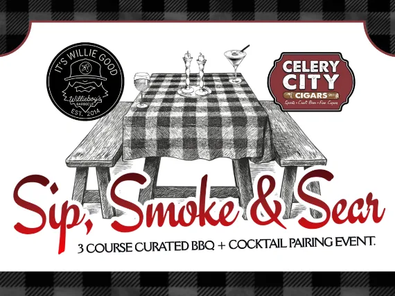 Sip, Smoke, & Sear: Elevated BBQ + Cocktail Pairing!
