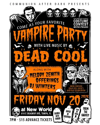 Dead Cool, Melody Zenith, Offerings in Tampa