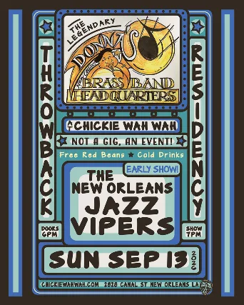 Donna's Bar and Grill Residency: The New Orleans Jazz Vipers