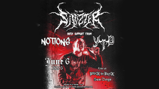 SINIZTER with special guests at Brick by Brick