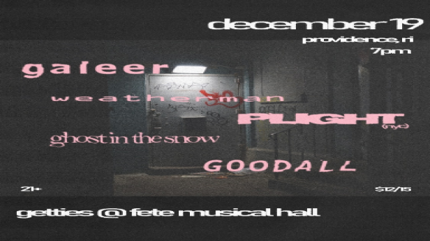 Plight, Ghosts in the Snow, Goodall, Weatherman, & Galeer