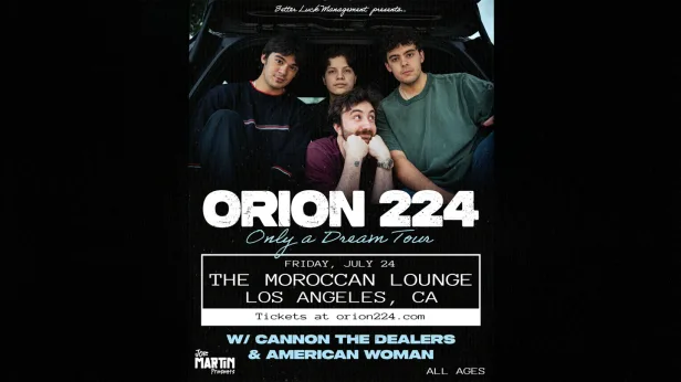 Orion 224 with Cannon the Dealers & American Woman