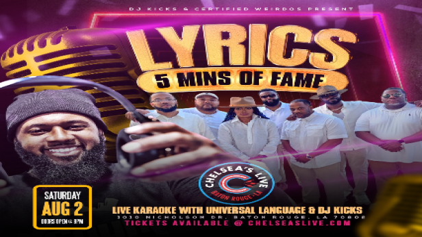 Universal Language’s Lyrics 5 Minutes of Fame