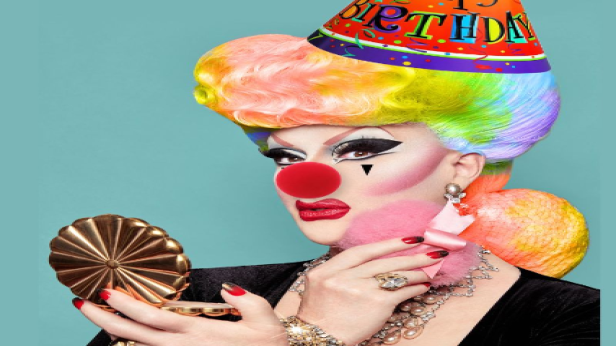 JACKIE BEAT in "BIRTHDAY CLOWN" (2025 Rainbow Key Award-winner - Drag Icon, Writer & Comedienne)