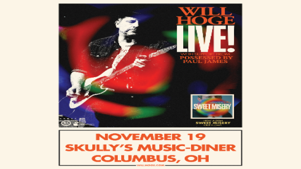 Will Hoge & Band are now playing Skully's on Nov 19