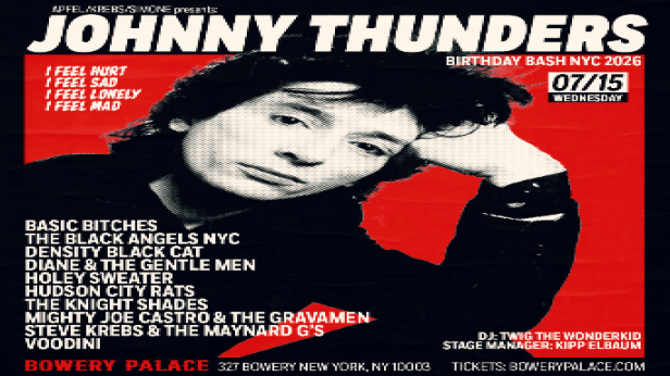 Johnny Thunders Birthday Bash
