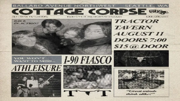 Cottage Corpse, I-90 Fiasco & Athleisure