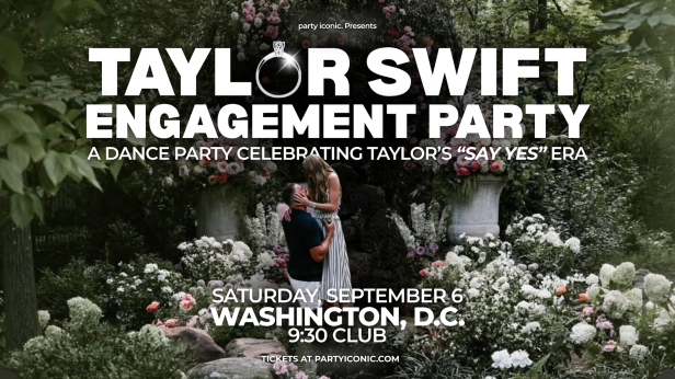 party iconic. Presents: Taylor Swift Engagement Party