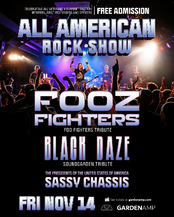 Foo Fighters, Soundgarden, The Presidents of the United States of America tributes - All American Rock Show