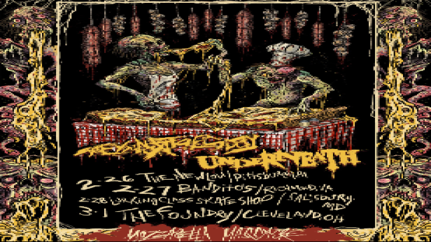 See You Next Tuesday, Underneath, Mutilatred, Warmbody, Scrotal Erosion