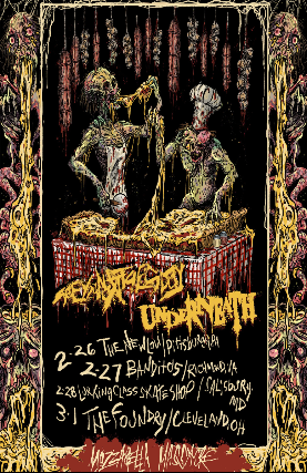 See You Next Tuesday, Underneath, Mutilatred, Warmbody, Scrotal Erosion