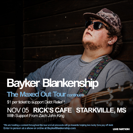 Bayker Blankenship, Zach John King