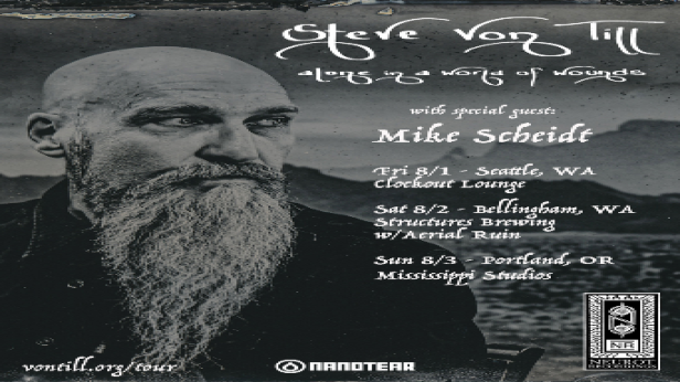 Clock-Out Lounge Presents: Steve Von Till w/ special guest Mike Scheidt