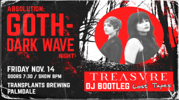 ABSOLUTION GOTH-DARK WAVE NIGHT WITH DJ BOOTLEG / TREASVRE / LOST TAPES