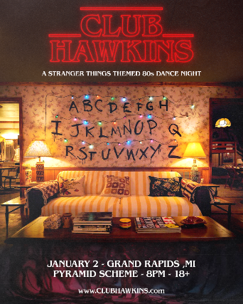 Club Hawkins - Stranger Things Dance Party