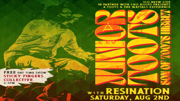 Junior Toots ~ Tribute to Toots & The Maytals w/ special guest RESINATION