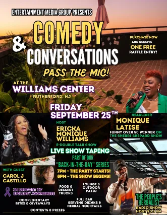 Comedy & Conversations: "Pass the Mic!"