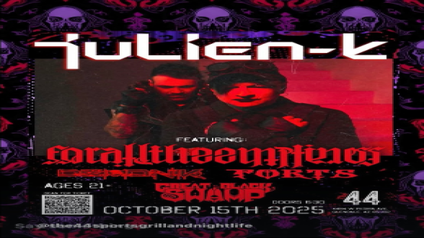Julien K w/ Demonik, all the emptiness, & Great Black Swamp