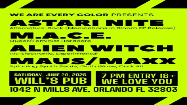 Astari Nite, M.A.C.E., Alien Witch, and DJs Maus/Maxx
