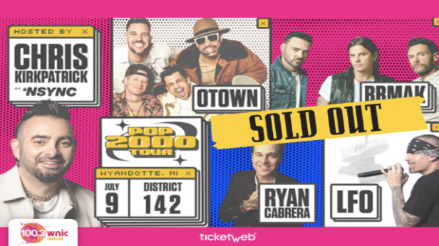 POP 2000 TOUR with Chris Kirkpatrick of *NSYNC, O-Town, BBMAK, Ryan Cabrera & LFO