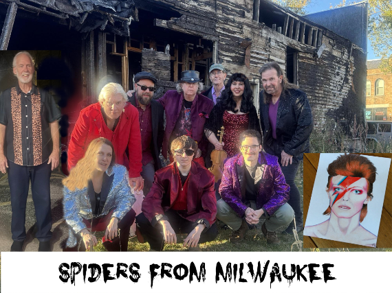 Bowie Tribute Spiders From Milwaukee