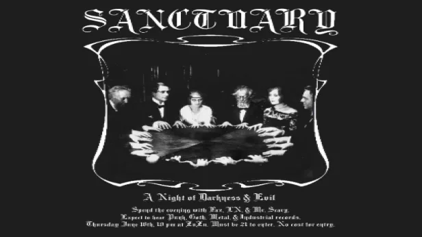 Sanctuary (Punk DJ Night) feat Mr. Scary, LN, Faz