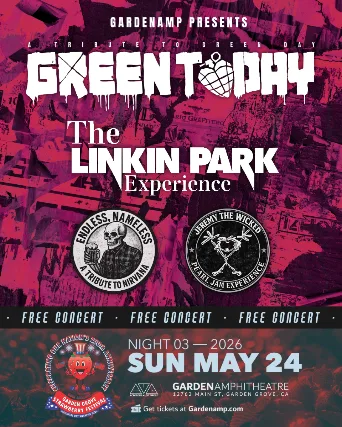 Green Day, Linkin Park, Pearl Jam, Nirvana Tributes - Strawberry Festival 2026 Night 3
